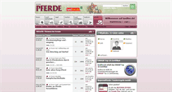 Desktop Screenshot of pferde.landlive.de
